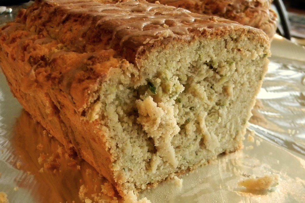 High Altitude Zucchini Bread